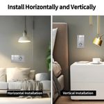 Casa si Gradina - Electrice - Distributie electrica si comanda - Intrerupatoare - Intrerupator touch si Priza, Rama sticla securizata, iUni 1Y, LED, Silver - Infinity.ro