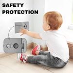 Casa si Gradina - Electrice - Distributie electrica si comanda - Intrerupatoare - Intrerupator touch si Priza, Rama sticla securizata, iUni 1Y, LED, Silver - Infinity.ro