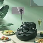 Casa si Gradina - Electrice - Distributie electrica si comanda - Intrerupatoare - Intrerupator touch si Priza, Rama sticla securizata, iUni 1Y, LED, Silver - Infinity.ro