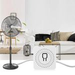 Casa si Gradina - Electrice - Distributie electrica si comanda - Intrerupatoare - Comutator, Releu inteligent WiFi iUni DS2, WiFi, 16A, Smart Life / Tuya APP, Programabil, Control vocal - Infinity.ro