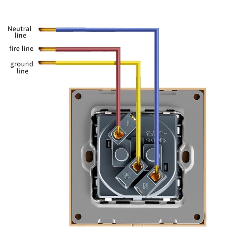 Casa si Gradina - Electrice - Prize - Priza cu rama din sticla securizata iUni WS1, 16A - Infinity.ro