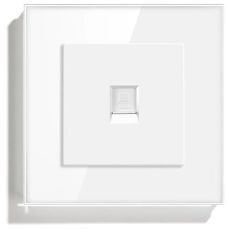 Casa si Gradina - Electrice - Prize - Priza internet RJ45, Cat6, Rama sticla securizata, iUni SD - Infinity.ro