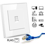 Casa si Gradina - Electrice - Prize - Priza internet RJ45, Cat6, Rama sticla securizata, iUni SD - Infinity.ro