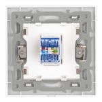 Casa si Gradina - Electrice - Prize - Priza internet RJ45, Cat6, Rama sticla securizata, iUni SD - Infinity.ro