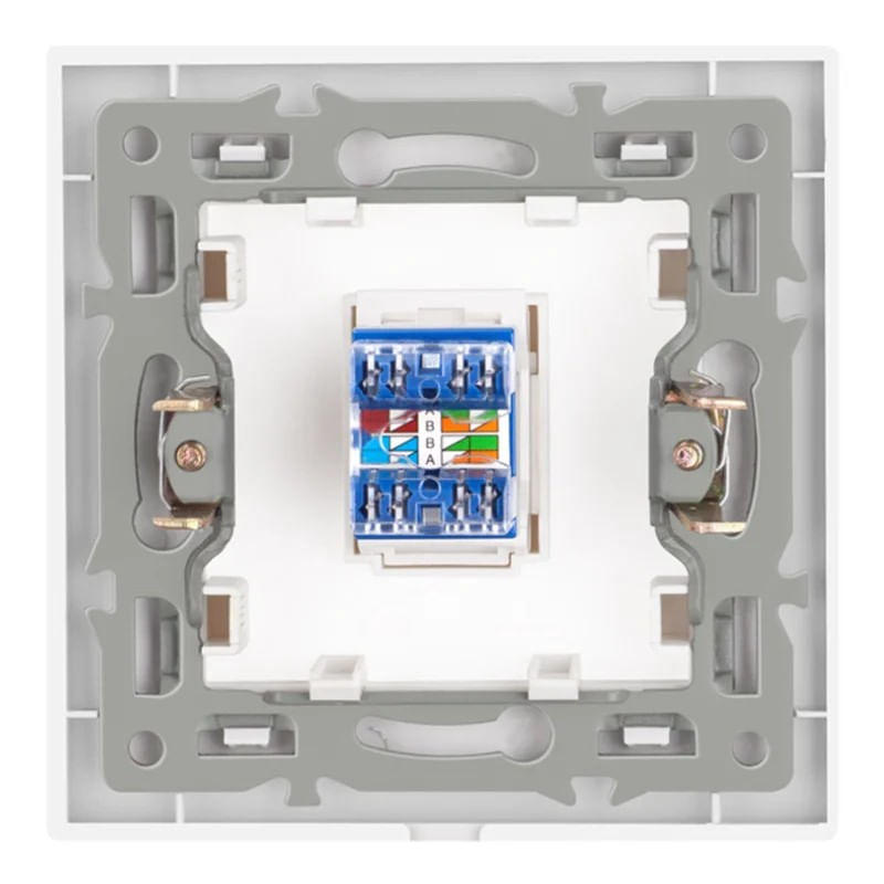 Casa si Gradina - Electrice - Prize - Priza internet RJ45, Cat6, Rama sticla securizata, iUni SD - Infinity.ro