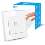 Casa si Gradina - Electrice - Prize - Priza internet RJ45, Cat6, Rama sticla securizata, iUni SD - Infinity.ro