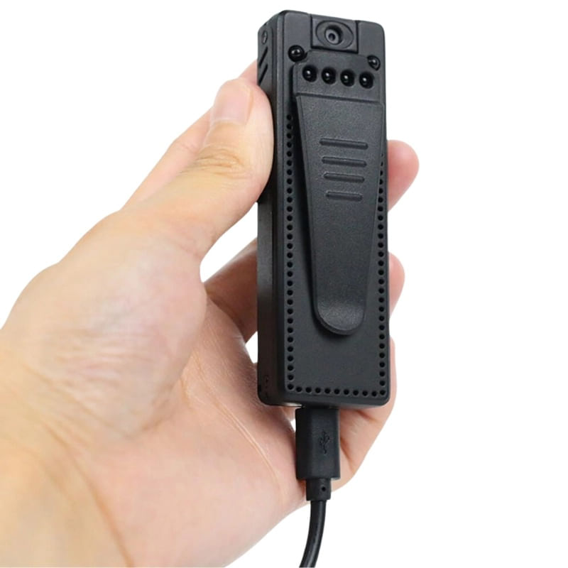 TV, Audio-Video si Foto - Camere video - Camere video compacte - Body camera corporala iUni M8 Plus, 8GB, Wi-Fi, Night Vision, Lentila rotativa 90° - Infinity.ro