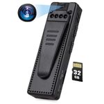 TV, Audio-Video si Foto - Camere video - Camere video compacte - Body camera corporala iUni M8 Plus, 32GB, Wi-Fi, Night Vision, Lentila rotativa 90° - Infinity.ro