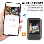 TV, Audio-Video si Foto - Camere video - Camere video compacte - Body camera corporala iUni CP38, Wireless, Detectie miscare, Unghi 170° - Infinity.ro