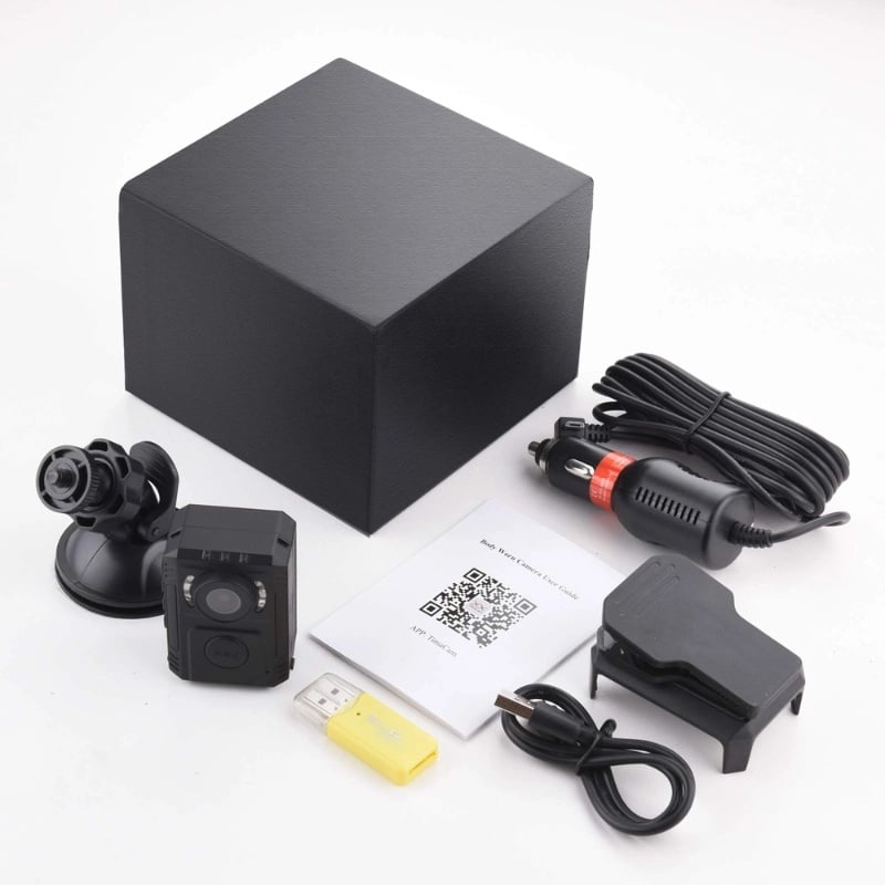 TV, Audio-Video si Foto - Camere video - Camere video compacte - Body camera corporala iUni CP38, Wireless, Detectie miscare, Unghi 170° - Infinity.ro