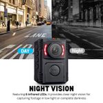 TV, Audio-Video si Foto - Camere video - Camere video compacte - Body camera corporala iUni CP38, Wireless, Detectie miscare, Unghi 170° - Infinity.ro