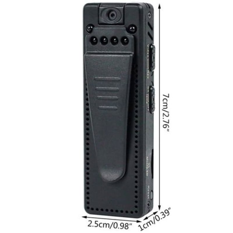 TV, Audio-Video si Foto - Camere video - Camere video compacte - Body camera corporala iUni M8 Plus, Wireless, Night Vision, Lentila rotativa 90° - Infinity.ro