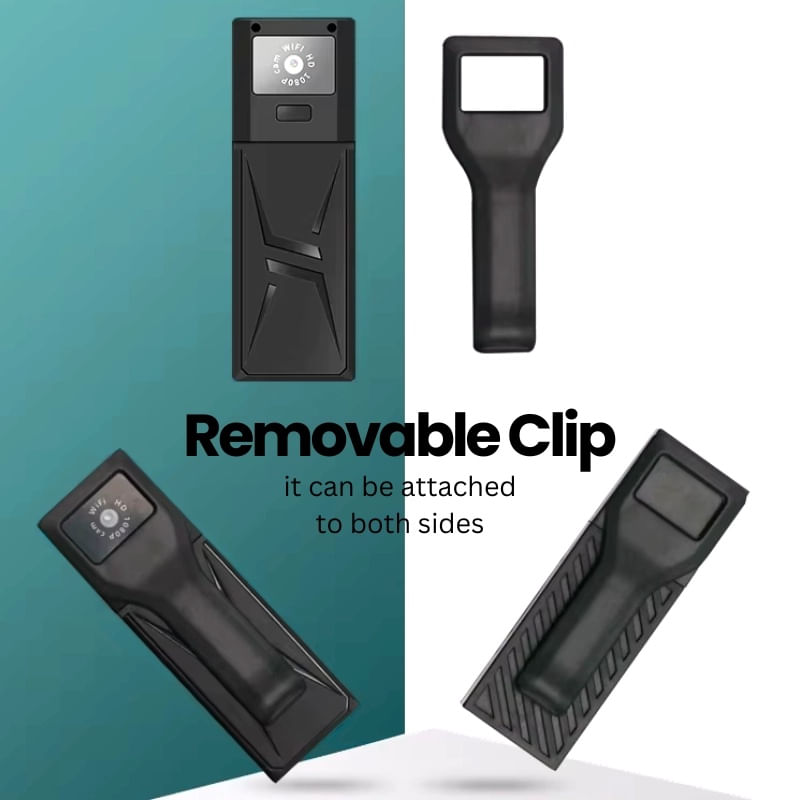 TV, Audio-Video si Foto - Camere video - Camere video compacte - Body camera corporala iUni M7, Wi-Fi, 16GB, Vizualizare 4K, Vizualizare Live pe telefon - Infinity.ro