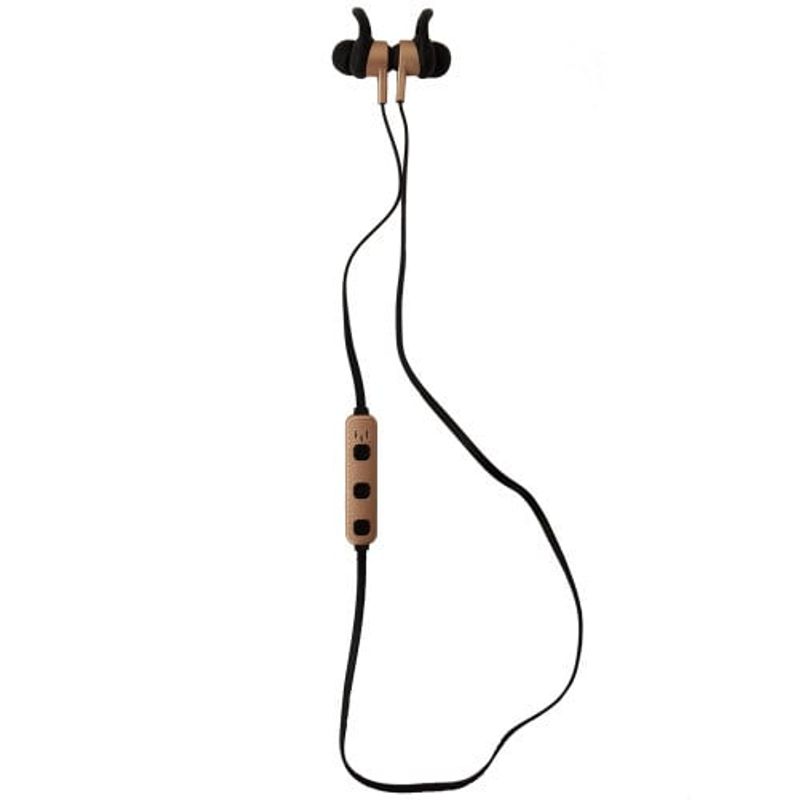 TV, Audio-Video si Foto - Portabile audio - Casti audio - Casti Sport Wireless Bluetooth iUni CB41, Handsfree, Microfon, Control Volum, Magnet, Gold - Infinity.ro