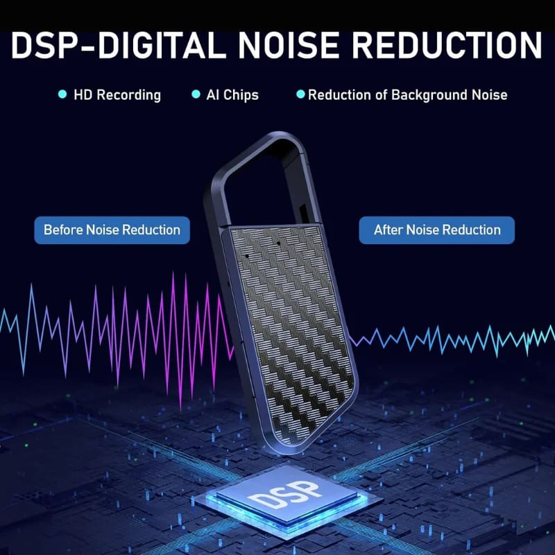 TV, Audio-Video si Foto - Portabile audio - Reportofoane - Breloc Reportofon iUni ZD09, 32GB, Activare vocala, MP3 Player - Infinity.ro