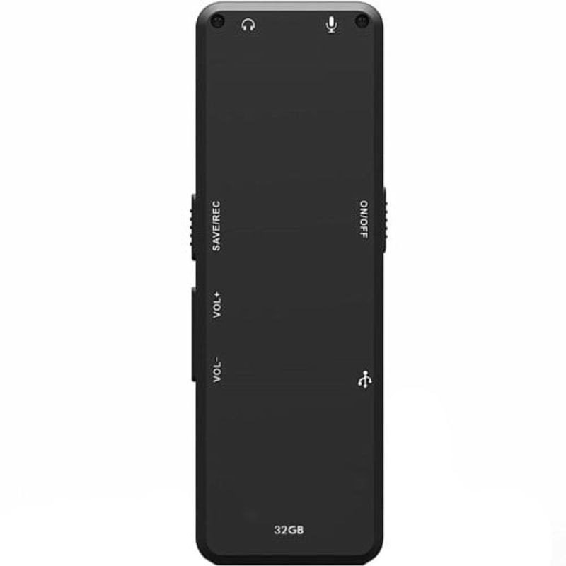 TV, Audio-Video si Foto - Portabile audio - Reportofoane - Mini Reportofon digital iUni REP01, 32Gb, MP3 Player - Infinity.ro