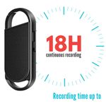 TV, Audio-Video si Foto - Portabile audio - Reportofoane - Breloc Reportofon iUni SK008, 8GB, Autonomie 18 ore, MP3 Player - Infinity.ro