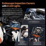 Auto si Moto - Reparatii si depanare - Sisteme de diagnoza - Camera Inspectie Auto Industriala iUni VC43-RD, Ecran IPS 4.3", Cablu 2M, 8 LED-uri ajustabile, Slot Card microSD, IP67 - Infinity.ro