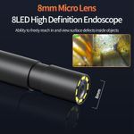 Auto si Moto - Reparatii si depanare - Sisteme de diagnoza - Camera Inspectie Auto Industriala iUni VC43-RD, Ecran IPS 4.3", Cablu 2M, 8 LED-uri ajustabile, Slot Card microSD, IP67 - Infinity.ro