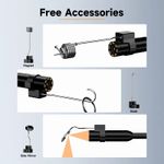 Auto si Moto - Reparatii si depanare - Sisteme de diagnoza - Camera Inspectie Auto Industriala iUni VC43-AV, Ecran IPS 4.3", Cablu 2M, 1080P, 8 LED-uri ajustabile, IP67, 2600mAh - Infinity.ro