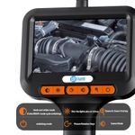 Auto si Moto - Reparatii si depanare - Sisteme de diagnoza - Camera Inspectie Auto Industriala iUni VC43-AV, Ecran IPS 4.3", Cablu 2M, 1080P, 8 LED-uri ajustabile, IP67, 2600mAh - Infinity.ro