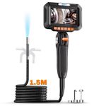 Auto si Moto - Reparatii si depanare - Sisteme de diagnoza - Camera Inspectie Auto Industriala iUni VSP43-D, Rotativa la 180°, Ecran IPS 4.3", Cablu 1.5M, 8 LED-uri ajustabile, IP67 - Infinity.ro