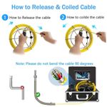 Casa si Gradina - Constructii - Scule electrice si accesorii - Scule multifunctionale si accesorii - Camera Inspectie tevi, 20m, iUni ICT18, Monitor 7 inch - Infinity.ro