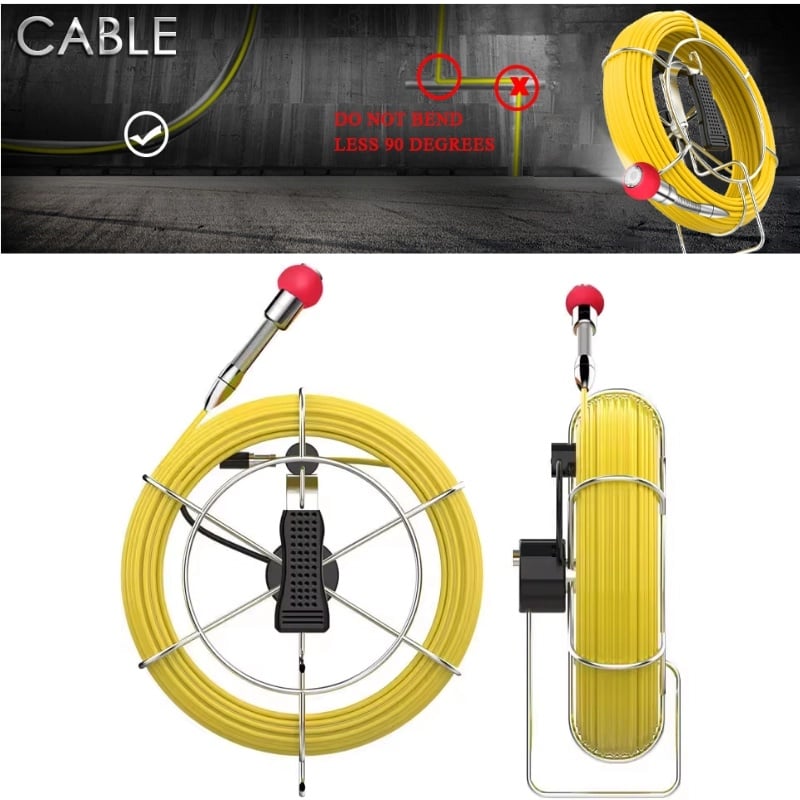 Casa si Gradina - Constructii - Scule electrice si accesorii - Scule multifunctionale si accesorii - Camera Inspectie tevi, 45m, iUni ICT11, Monitor 10 inch - Infinity.ro
