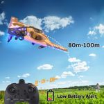 Jucarii, Copii si Bebe - Jucarii si jocuri - Vehicule si jucarii cu telecomanda - Elicoptere, avioane si nave de jucarie - Avion cu telecomanda iUni E0-26, Stealth Bomber Plane, Acrobatii 360°, Giroscop, Rezistent la impact, Lumini LED - Infinity.ro