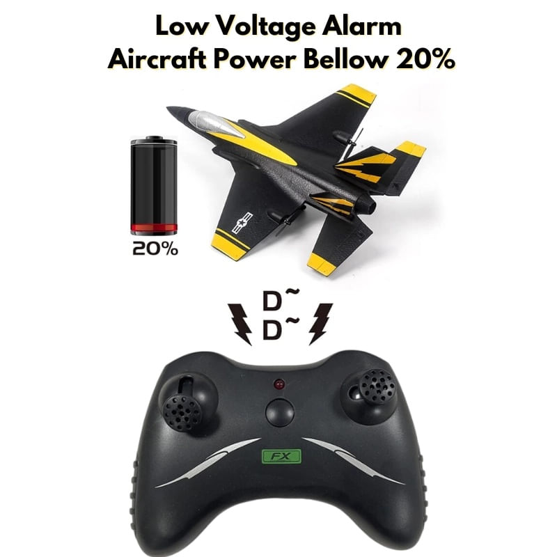 Jucarii, Copii si Bebe - Jucarii si jocuri - Vehicule si jucarii cu telecomanda - Elicoptere, avioane si nave de jucarie - Avion de lupta cu telecomanda iUni FX835, Giroscop, Rezistent la impact, Lumini LED - Infinity.ro