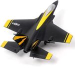 Jucarii, Copii si Bebe - Jucarii si jocuri - Vehicule si jucarii cu telecomanda - Elicoptere, avioane si nave de jucarie - Avion de lupta cu telecomanda iUni FX835, Giroscop, Rezistent la impact, Lumini LED - Infinity.ro