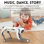 Jucarii, Copii si Bebe - Jucarii si jocuri - Vehicule si jucarii cu telecomanda - Roboti de jucarie - Caine Robot Inteligent iUni 8002, Control prin Telecomanda, Aplicatie, Comenzi Vocale, Programabil, 25+ Functii - Infinity.ro