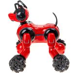 Jucarii, Copii si Bebe - Jucarii si jocuri - Vehicule si jucarii cu telecomanda - Roboti de jucarie - Caine Robot inteligent controlabil prin gesturi si telecomanda iUni 800A, Rotire 360°, Rosu - Infinity.ro