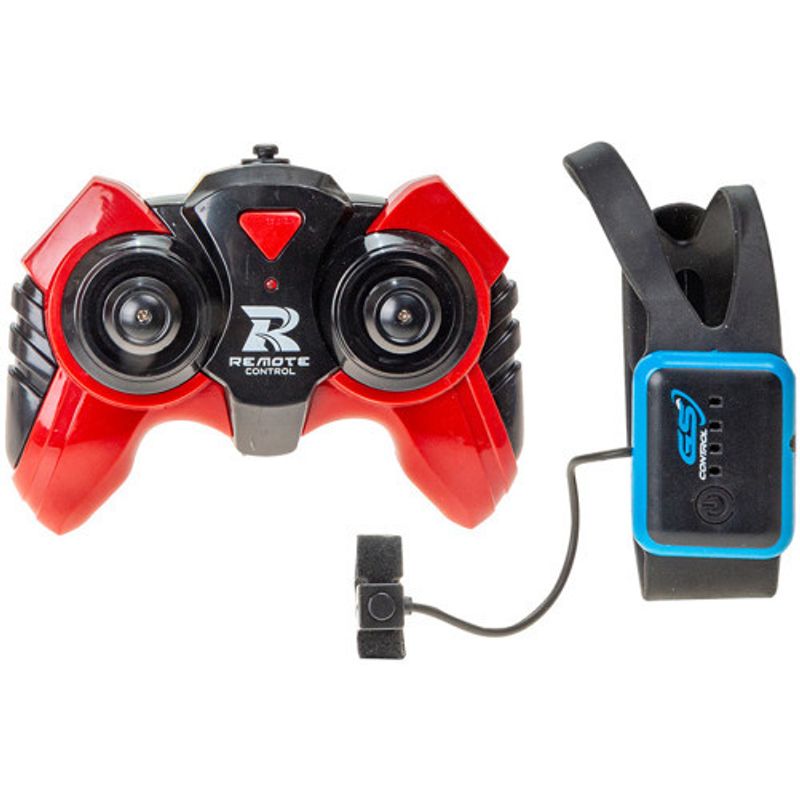 Jucarii, Copii si Bebe - Jucarii si jocuri - Vehicule si jucarii cu telecomanda - Roboti de jucarie - Caine Robot inteligent controlabil prin gesturi si telecomanda iUni 800A, Rotire 360°, Rosu - Infinity.ro