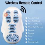 Jucarii, Copii si Bebe - Jucarii si jocuri - Vehicule si jucarii cu telecomanda - Roboti de jucarie - Robot Catel interactiv iUni Smart-Dog vorbitor, telecomanda, Alb - Infinity.ro