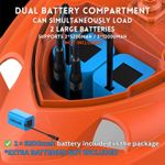 Sport si Outdoor - Sporturi acvatice - Pescuit - Echipament suplimentar pentru pescuit - Barca Plantat, Nadit si Momit iUni V802 PRO, GPS, 5200mAh, 4 cuve, 3kg, 500m, 15km/h, Telecomanda 2.4GHz - Infinity.ro