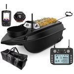 Sport si Outdoor - Sporturi acvatice - Pescuit - Echipament suplimentar pentru pescuit - Barca Plantat, Nadit si Momit iUni V030, GPS, Sonar Fish Finder, Geanta Transport, 20000mAh, 800m, 15km/h - Infinity.ro