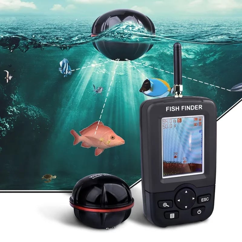 Sport si Outdoor - Sporturi acvatice - Pescuit - Echipament suplimentar pentru pescuit - Barca Plantat, Nadit si Momit iUni V030, GPS, Sonar Fish Finder, Geanta Transport, 20000mAh, 800m, 15km/h - Infinity.ro