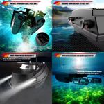 Sport si Outdoor - Sporturi acvatice - Pescuit - Echipament suplimentar pentru pescuit - Barca Plantat, Nadit si Momit iUni V030, GPS, Sonar Fish Finder, Geanta Transport, 20000mAh, 800m, 15km/h - Infinity.ro
