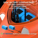 Sport si Outdoor - Sporturi acvatice - Pescuit - Echipament suplimentar pentru pescuit - Barca Plantat, Nadit si Momit iUni V802 PRO, GPS, 2 Baterii 5200mAh, 4 cuve, 3kg, 500m, 15km/h, Telecomanda 2.4GHz - Infinity.ro