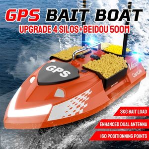 Barca Plantat, Nadit si Momit iUni V802 PRO, GPS, 2 Baterii 12000mAh, 4 cuve, 3kg, 500m, 15km/h, Telecomanda 2.4GHz