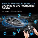 Sport si Outdoor - Sporturi acvatice - Pescuit - Echipament suplimentar pentru pescuit - Barca Plantat, Nadit si Momit iUni V900, GPS, 2 cuve, 1.5kg, 500m, 12000mAh, 6km/h, Telecomanda 2.4GHz - Infinity.ro