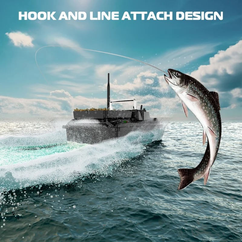 Sport si Outdoor - Sporturi acvatice - Pescuit - Echipament suplimentar pentru pescuit - Barca Nadit si Momit iUni V050, 500m, 2kg, 5200mAh, 10km/h, Telecomanda 2.4GHz - Infinity.ro