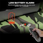 Sport si Outdoor - Sporturi acvatice - Pescuit - Echipament suplimentar pentru pescuit - Barca Plantat, Nadit si Momit iUni V050, 500m, 2kg, 12000mAh, 10km/h, Telecomanda 2.4GHz, Army - Infinity.ro