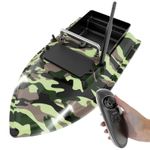 Sport si Outdoor - Sporturi acvatice - Pescuit - Echipament suplimentar pentru pescuit - Barca Plantat, Nadit si Momit iUni V050, 500m, 2kg, 12000mAh, 10km/h, Telecomanda 2.4GHz, Army - Infinity.ro
