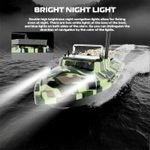 Sport si Outdoor - Sporturi acvatice - Pescuit - Echipament suplimentar pentru pescuit - Barca Nadit si Momit iUni V050, 500m, 2kg, 5200mAh, 10km/h, Telecomanda 2.4GHz, Army - Infinity.ro