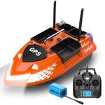 Sport si Outdoor - Sporturi acvatice - Pescuit - Echipament suplimentar pentru pescuit - Barca Plantat, Nadit si Momit iUni V802 PRO, GPS, 18000mAh, 4 cuve, 3kg, 500m, 15km/h, Telecomanda 2.4GHz - Infinity.ro