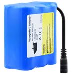 Sport si Outdoor - Sporturi acvatice - Pescuit - Echipament suplimentar pentru pescuit - Baterie barca plantat momeala, 18000mAh, iUni BT18, 7.4V, Li-ion - Infinity.ro