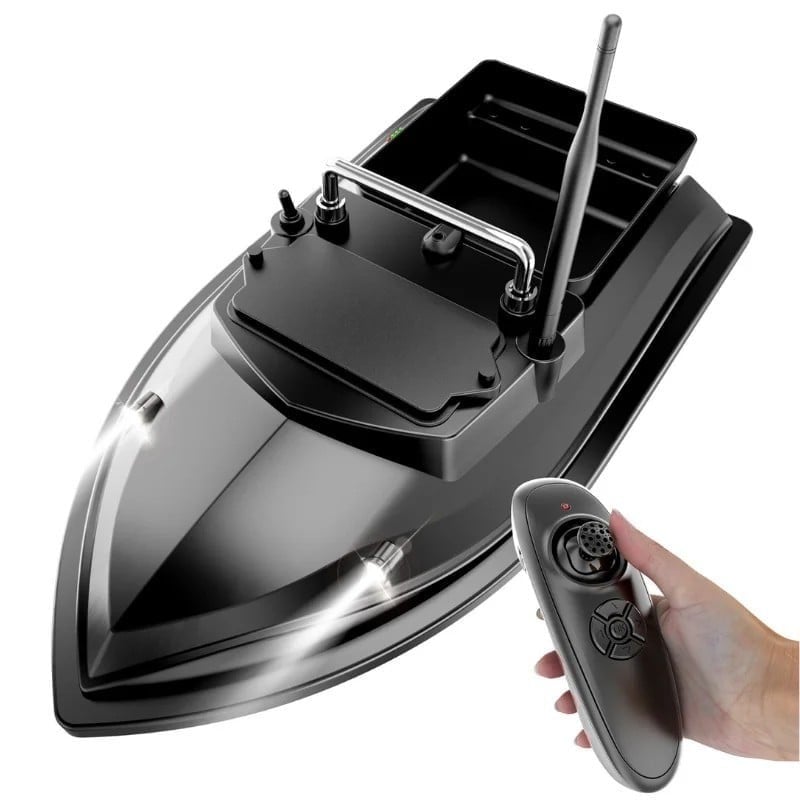 Sport si Outdoor - Sporturi acvatice - Pescuit - Echipament suplimentar pentru pescuit - Barca Plantat, Nadit si Momit iUni V050, 500m, 2kg, 18000mAh, 10km/h, Telecomanda 2.4GHz - Infinity.ro