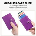 Fashion, accesorii si bijuterii - Femei - Accesorii femei - Portofele femei - Portofel RFID iUni P2, 10 carduri, Mov - Infinity.ro